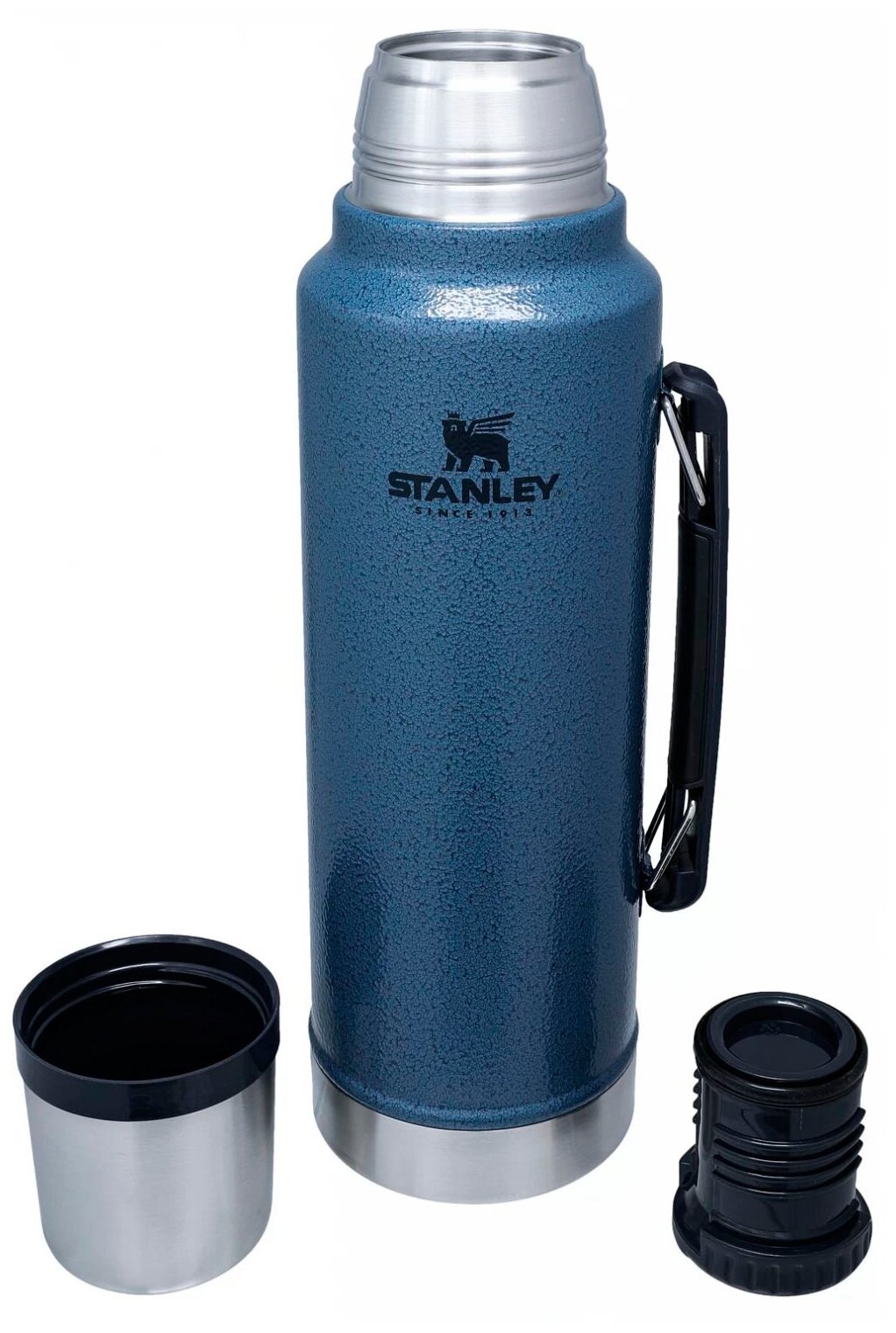 Термос Stanley Classic (1 литр), голубой - фотография № 6