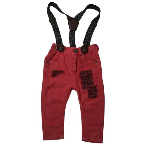 Брюки для мальчика. Цвет серый. lilitop. Размер 74