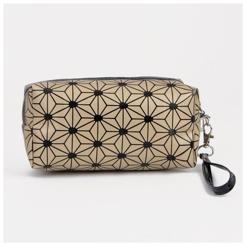 фото Косметичка на молнии, цвет золотистый gorodok