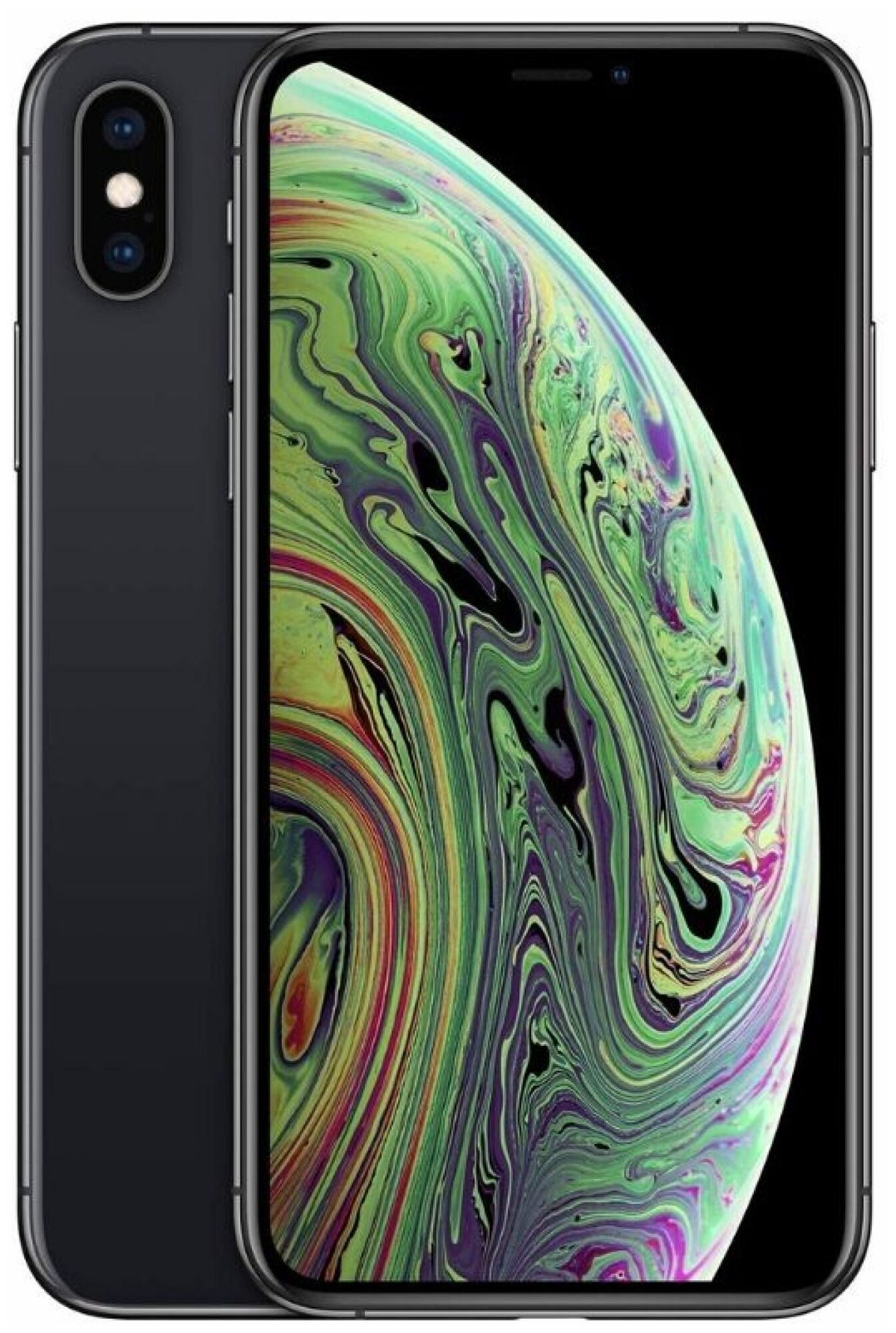 Смартфон Apple iPhone Xs 256 ГБ, nano SIM+eSIM, серый космос