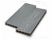 Террасная доска Timberdeck из ДПК Серый Pro 3D 165x32x3000mm