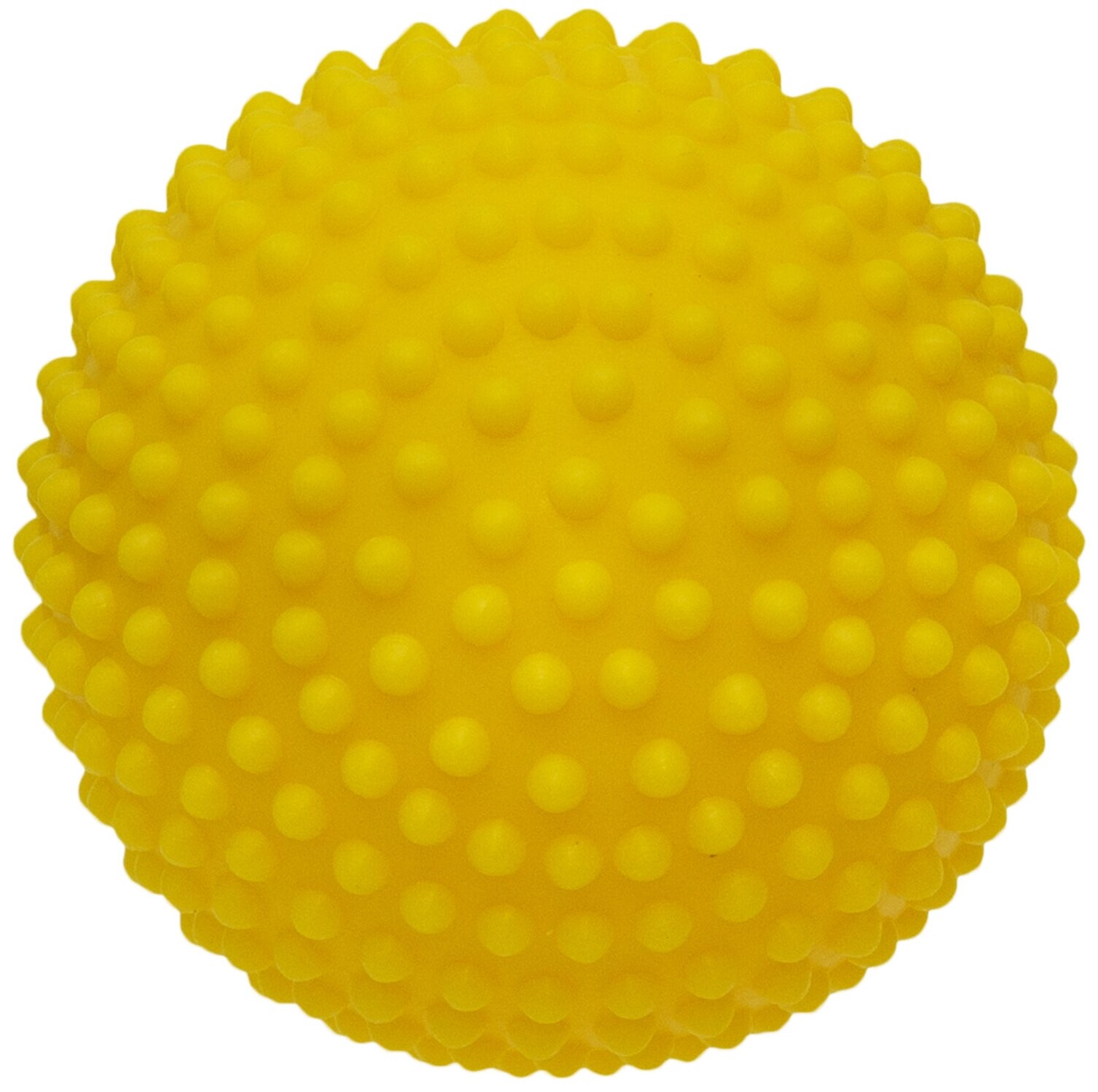 Tappi игрушка для собак "Вега", игольчатый мяч, жёлтый, диаметр 5,3 см - фотография № 1