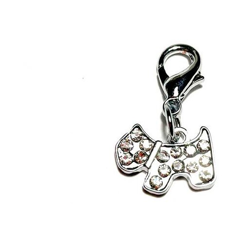 Брелок FREEDOG, белый