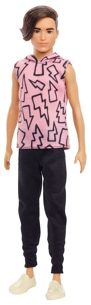 Кукла Barbie Игра с модой Fashionistas 193 Кен в толстовке с капюшоном HBV27