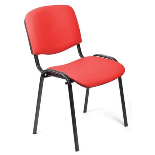 Стул UP_EChair Rio(изо) черн, к/з красный Z29