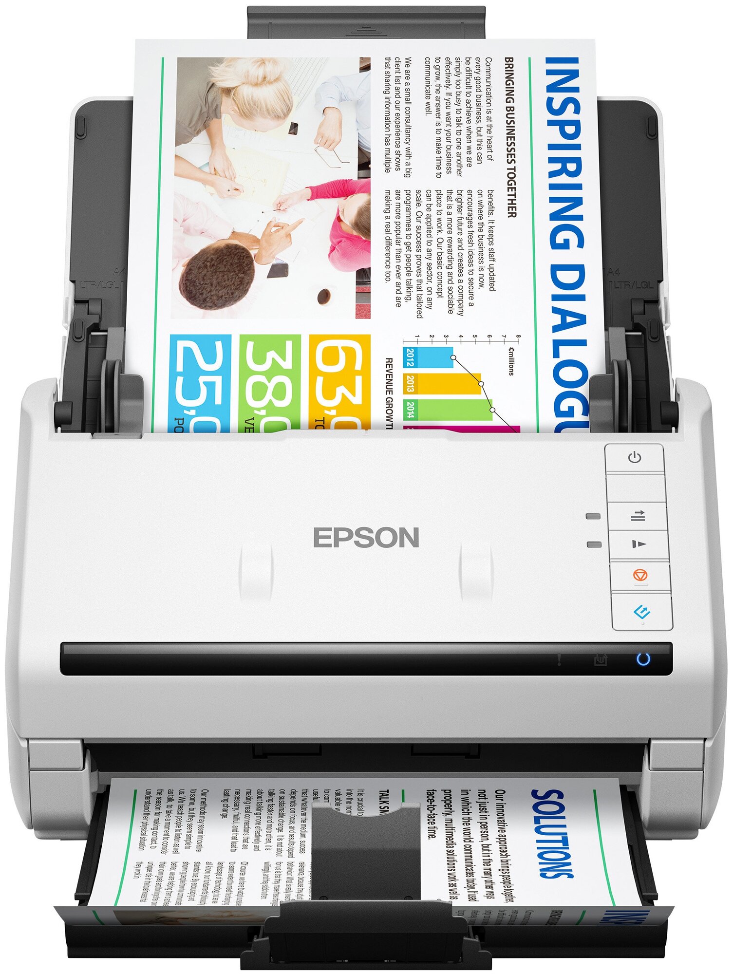 Сканер Epson WorkForce DS-530II (B11B261401)