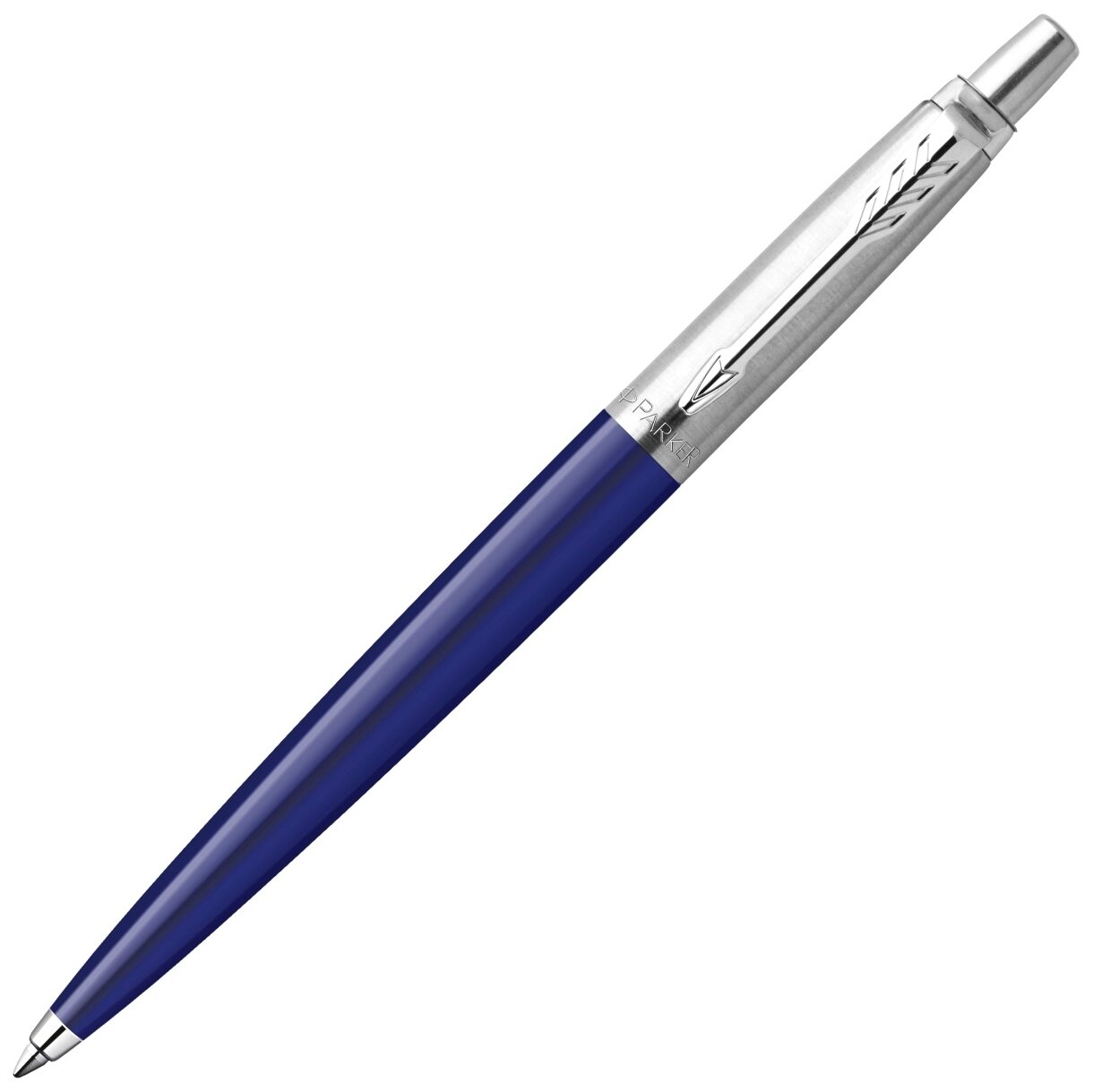 Ручка шариковая PARKER "Jotter Orig Blue", корпус синий, детали нержавеющая сталь, синяя, RG0033170