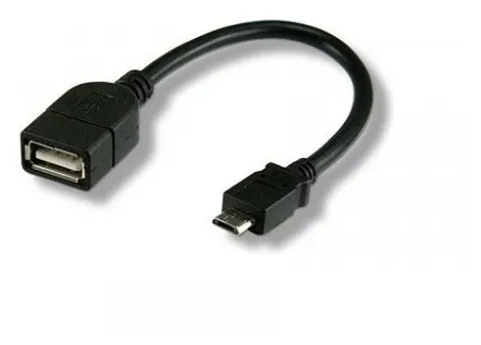 Переходник USB гнездо А - штекер micro B