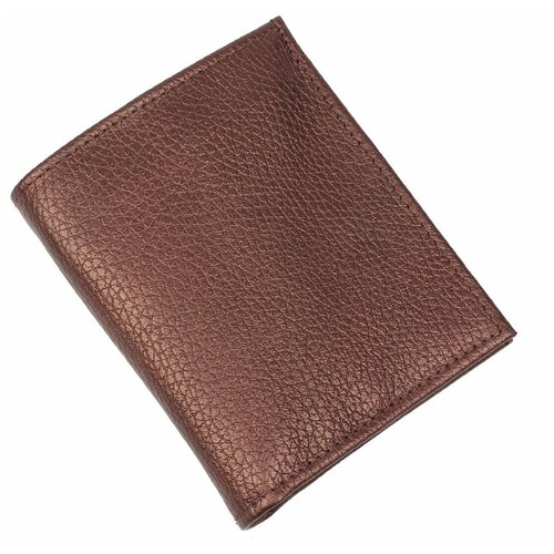 фото Кошелек женский из натуральной кожи, маленький бумажник для денег, портмоне на каждый день коричневый пр904-232 кроко