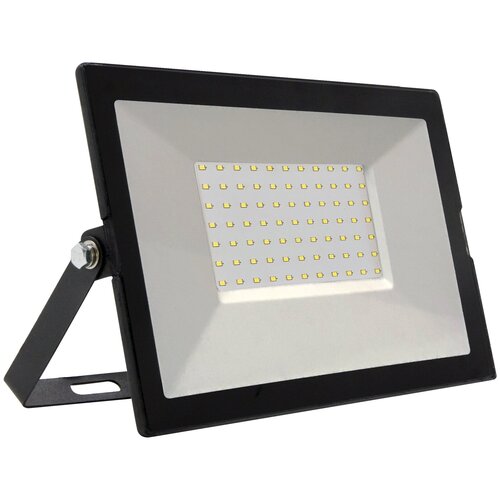 Светильник ULTRAFLASH LFL-10001 C02 черный (LED SMD прожектор, 100 Вт, 230В, 6500К)