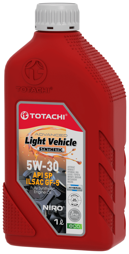Масла моторные TOTACHI NIRO LV SN Synthetic 5W30 1 кг/1л Totachi 4589904524011