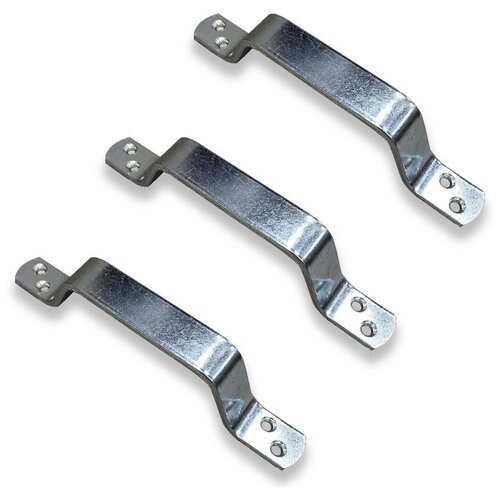 Ручка-скоба РС-85, цинк (в комплекте 3 штуки)