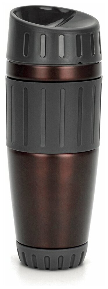 Термокружка Fissman 500 мл, цвет Коричневый (нержавеющая сталь) (9827)