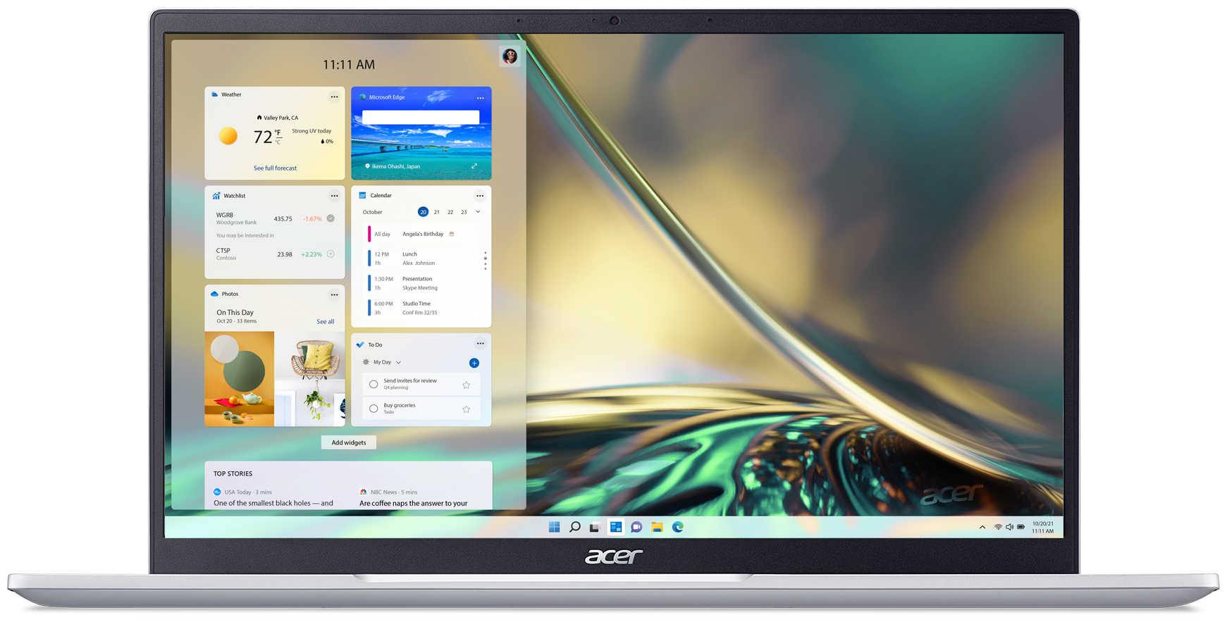 Ноутбук Acer Swift 3 SF316-51-54A3 16.1