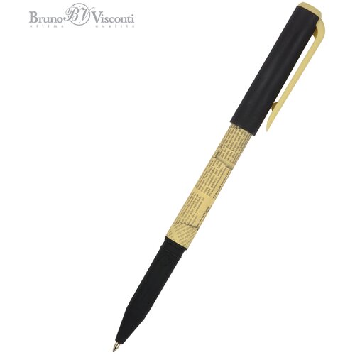 Ручка шариковая BrunoVisconti, 0.7 мм, синий, PrimeWrite «ГАЗЕТА-2», Арт. 20-0293/10