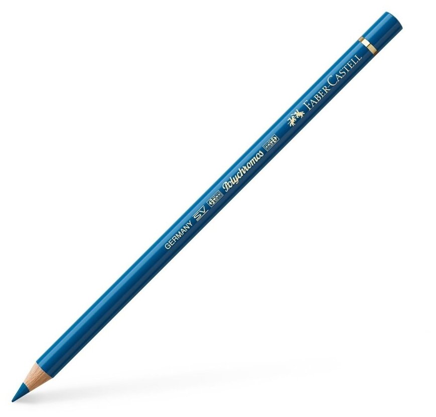 Цветные карандаши Faber Castell Карандаш цветной Faber-Castell Polychromos, синий бирюзовый