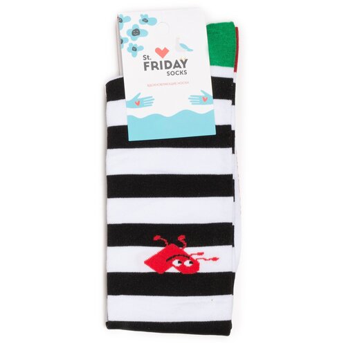 фото St.friday socks - гольфы в чёрную полоску 34-37 st. friday