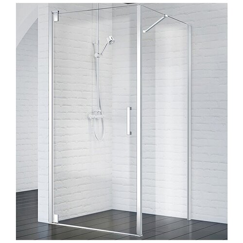 Душевой угол BelBagno MARMI-AH-1-90/100-C-Cr