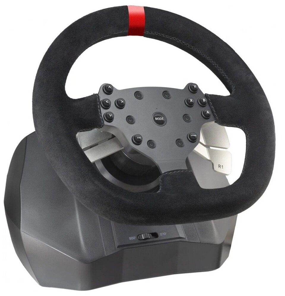 Руль Artplays V-1200 Vibro для PS4 PC Xbox One Switch Premium Leather Edition