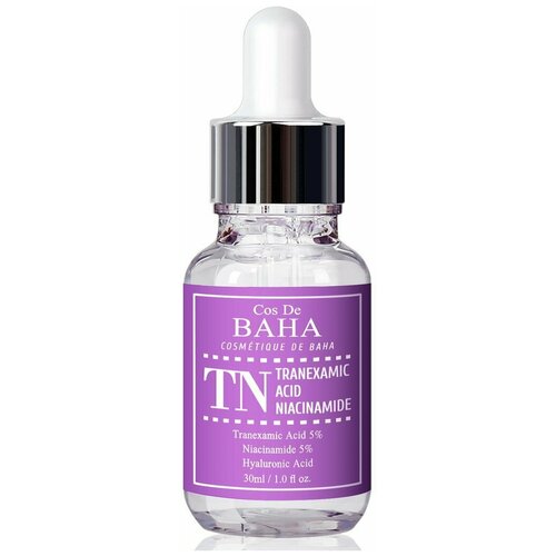COS DE BAHA Сыворотка с ниацинамидом. Tranexamic Serum 30ml (TN) 30 мл.
