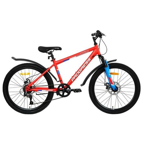 фото Progress велосипед 24" progress stoner 1.0 md rus, цвет красный, размер 15"