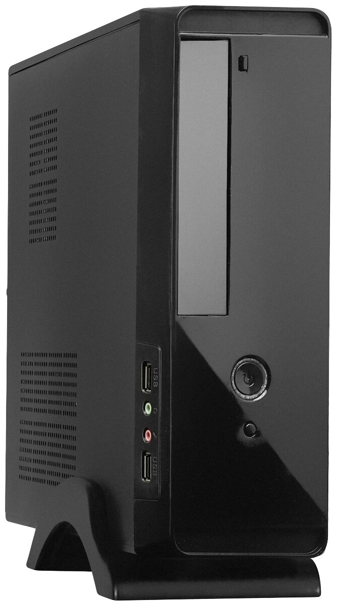 Desktop Exegate (mi-209) Black Mini-ITX 400W (24+4пин) (ex268700rus) .