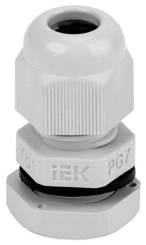 Сальник PG 7 диаметр проводника 5-6 мм IP68 (IP54) (YSA20-06-07-54-K41) IEK