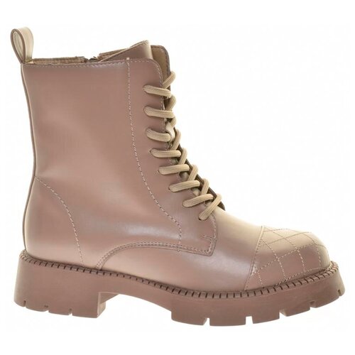 фото Ботинки respect женские демисезонные, размер 39, цвет бежевый, артикул vk-32-144634