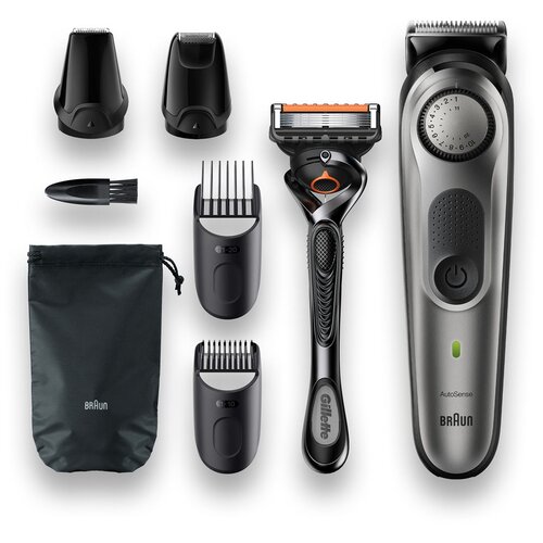 Braun BT 7340, черный триммер braun fg1100 белый