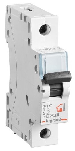 Автоматический выключатель TX3 6kA 20A 1П тип В. Legrand 403973