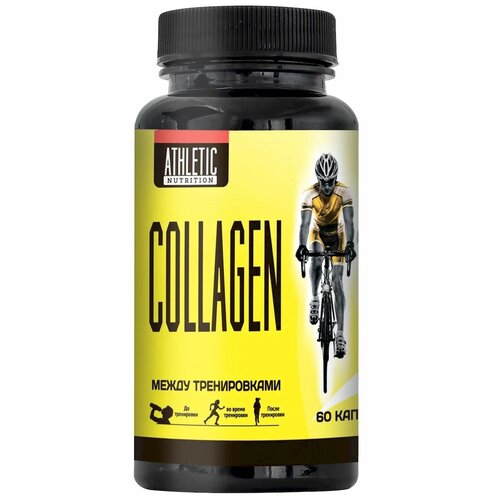 Препарат для укрепления связок и суставов Athletic Nutrition Collagen, 60 шт. препарат для укрепления связок и суставов paradise herbs collagen extreme