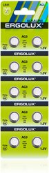 Батарейка для часов Ergolux AG 3 BL-10 LR41 /LR736 /192 /392