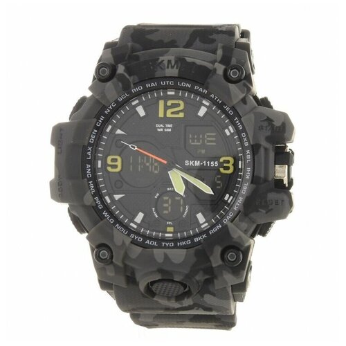 Часы Skmei 1155BCMGY gray camo 189000₽