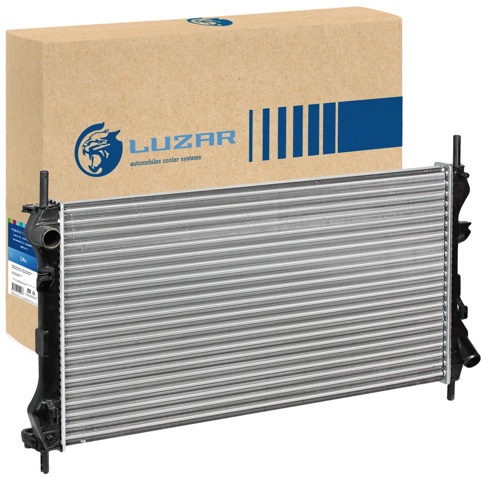 Радиатор охлаждения для автомобилей Transit (00-) A/C+ LRc 10JE LUZAR