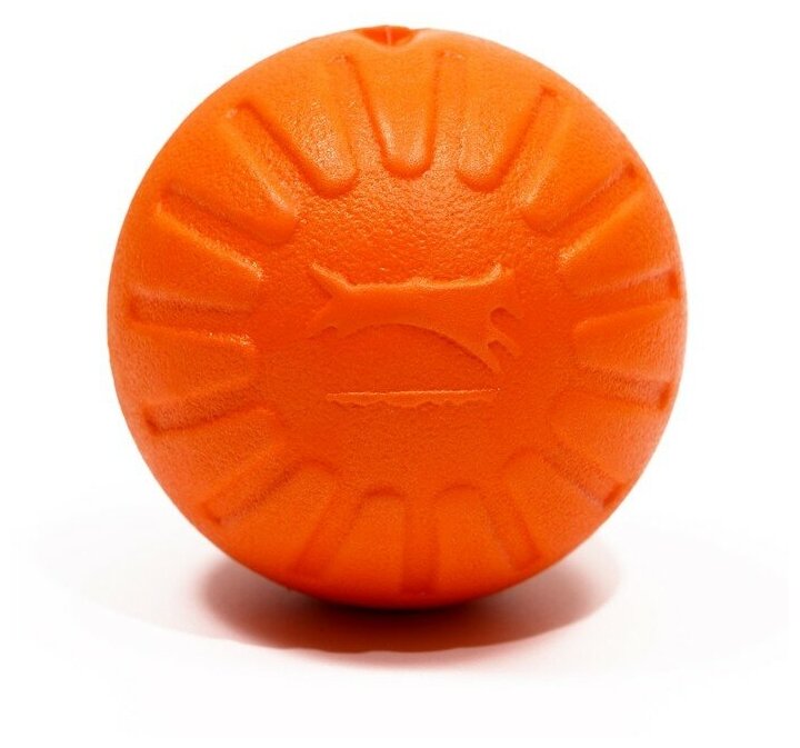 Мяч из EVA плавающий, для дрессировки, 7 см, оранжевый - фотография № 1