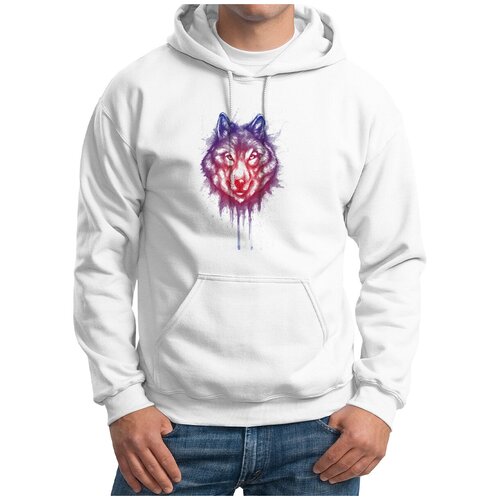 фото Худи coolpodarok, размер 56, белый