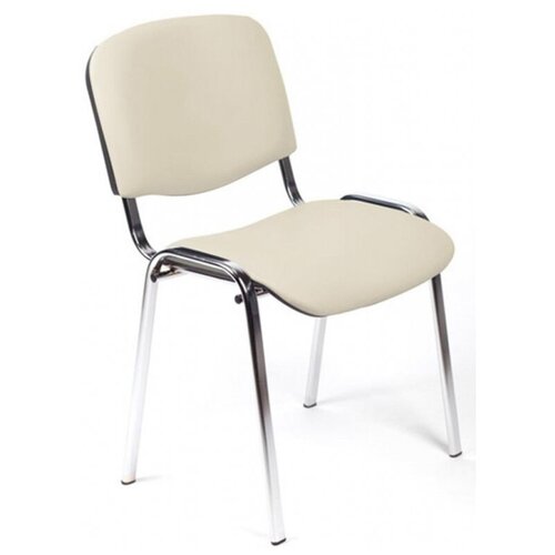 Стул UP_EChair Rio(изо) хром, к/з бежевый Z21