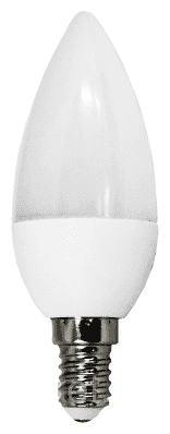 Лампа светодиодная Feron LB-570 9Вт 230V E14 4000K свеча - фотография № 4