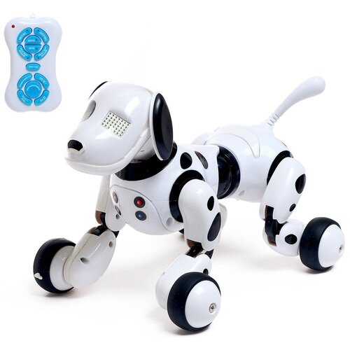 Робот Zhorya Песик, ZYA-A2917, белый радиоуправляемая собака робот amwell smart robot dog dexterity 18011