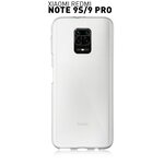 Прозрачный силиконовый чехол ROSCO для Xiaomi Redmi Note 9S и Redmi Note 9 Pro (Сяоми / Ксиаоми Редми Ноут 9 С и Редми Ноут 9 Про) - изображение