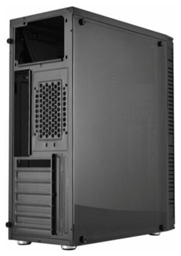 Компьютерный корпус ATX Filum S17 черный, без БП, RGB strip, USB 3.0/2.0