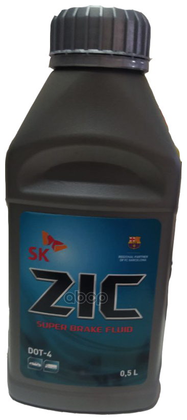 ZIC Тормозная жидкость ZIC Super Brake Fluid DOT-4 (0,5л) 122780