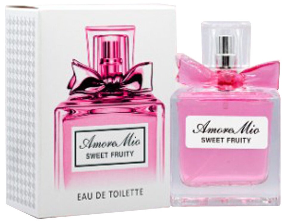 DELTA PARFUM Туалетная вода женская Amore Mio Sweet Fruity 50мл