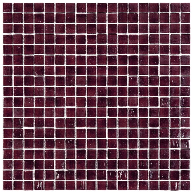 Мозаика Alma NW53 из глянцевого цветного стекла размер 29.5х29.5 см чип 15x15 мм толщ. 4 мм площадь 0.087 м2 на бумаге