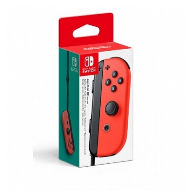 Игровой контроллер NINTENDO для Switch Joy-Con правый (неоновый красный)