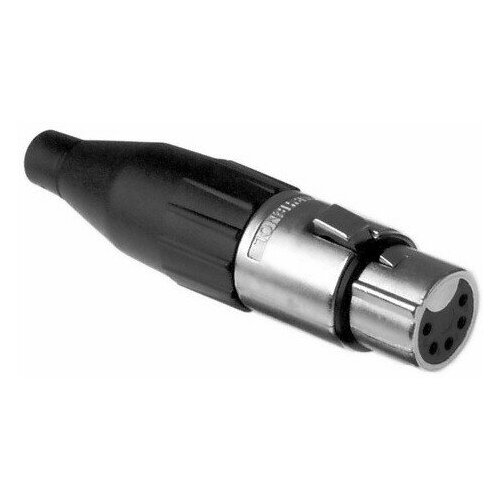 Кабельный разъем XLR (5pin) гнездо Amphenol AC5F разъем 5pin кабельный tig e201 ihq0141