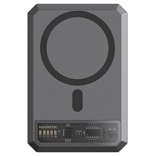 Внешний аккумулятор с беспроводной зарядкой MagSafe Power Bank 10000mAh 20W ORSEN EW54 GREY 399000₽