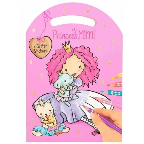 Альбом для раскрашивания Сумочка Princess Mimi