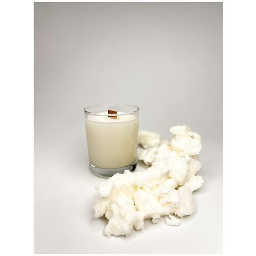 Купить Воск кокосовый для контейнерных свечей (натуральный, для свечей), 1 кг, ИП Ушакова, белый