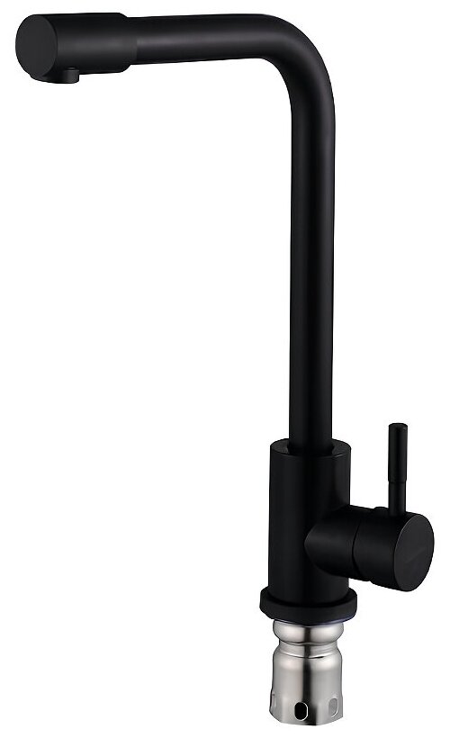 Смеситель для кухни Viko V-4494 Black